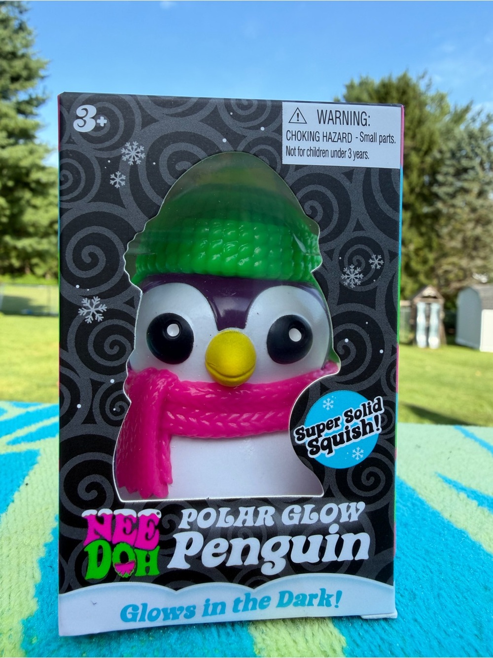 NeeDoh Polar Glow Penguin